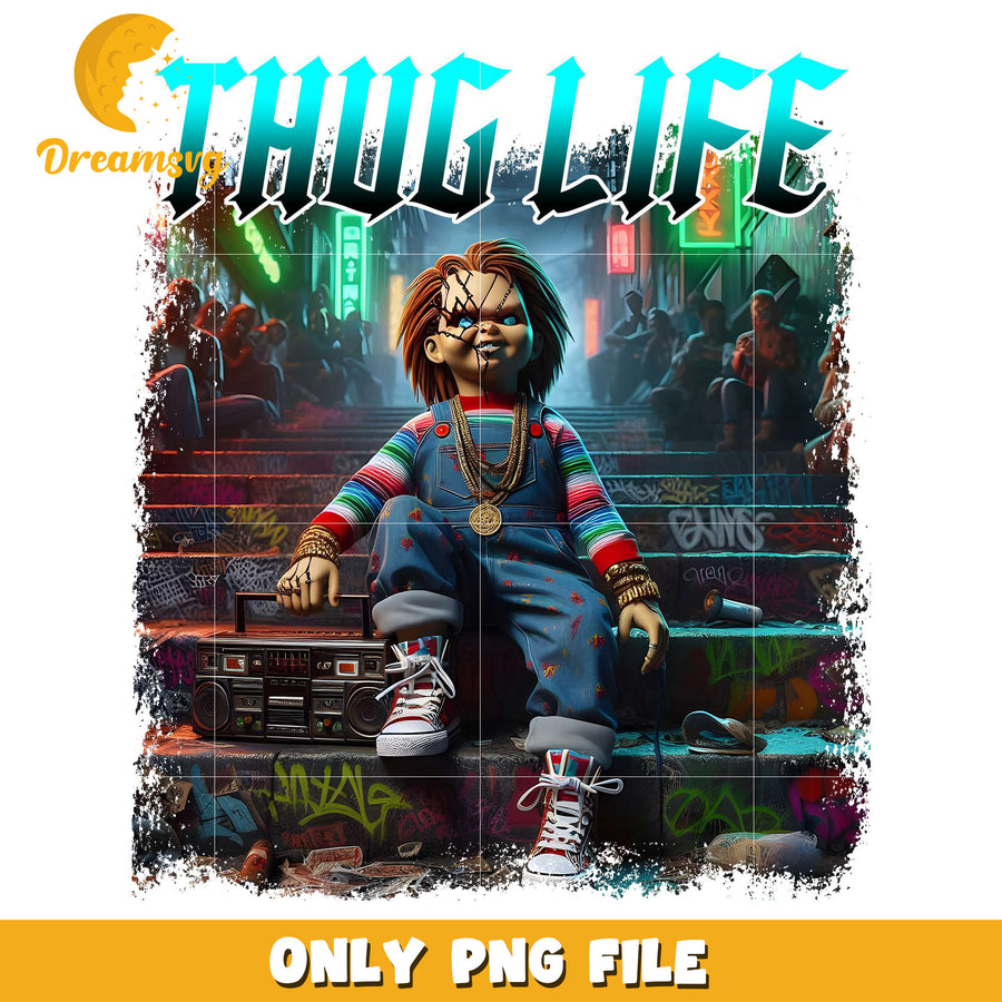 Chukcy thug life png, halloween costumes png, spirit halloween​ png