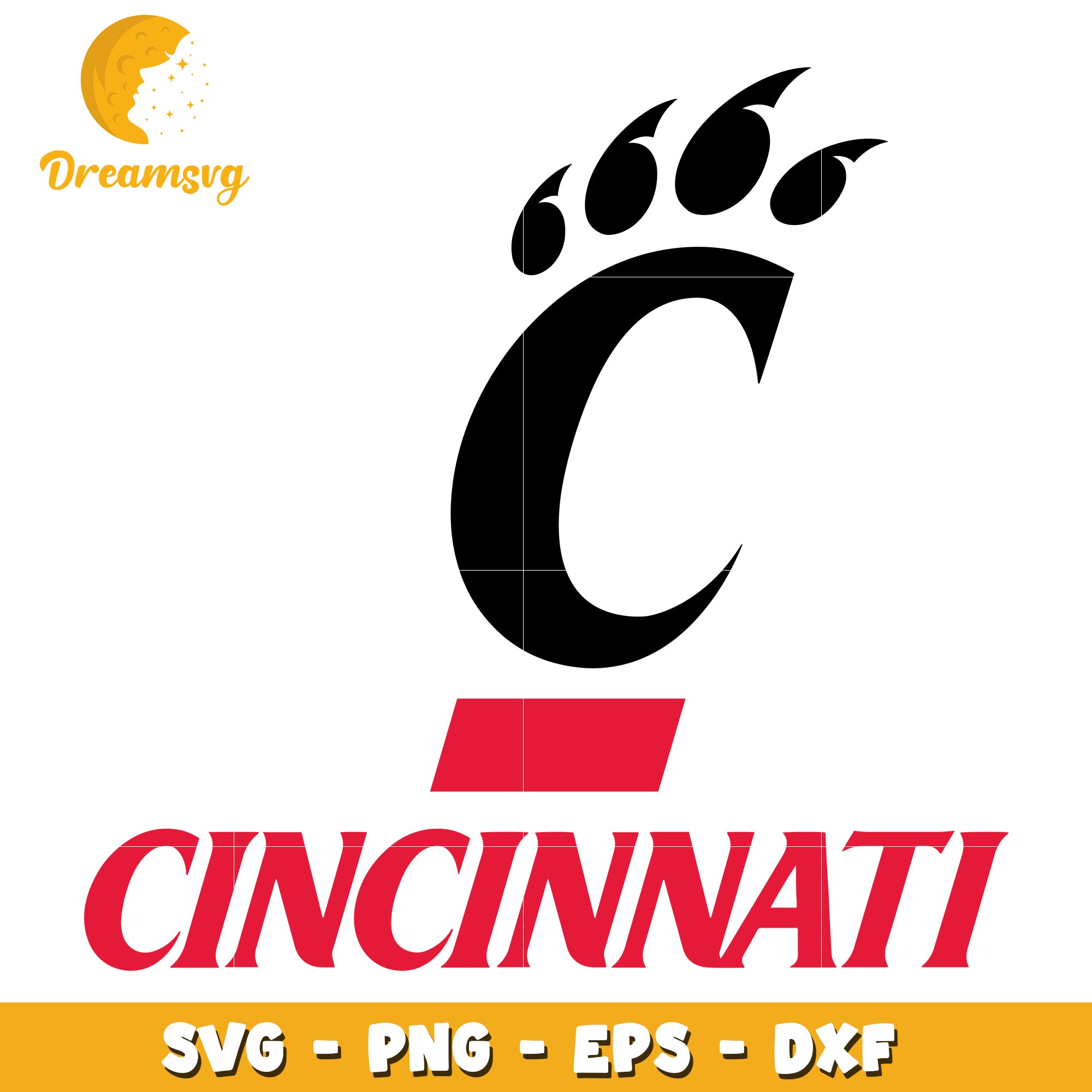 Cincinnati Bearcats SVG Cut File
