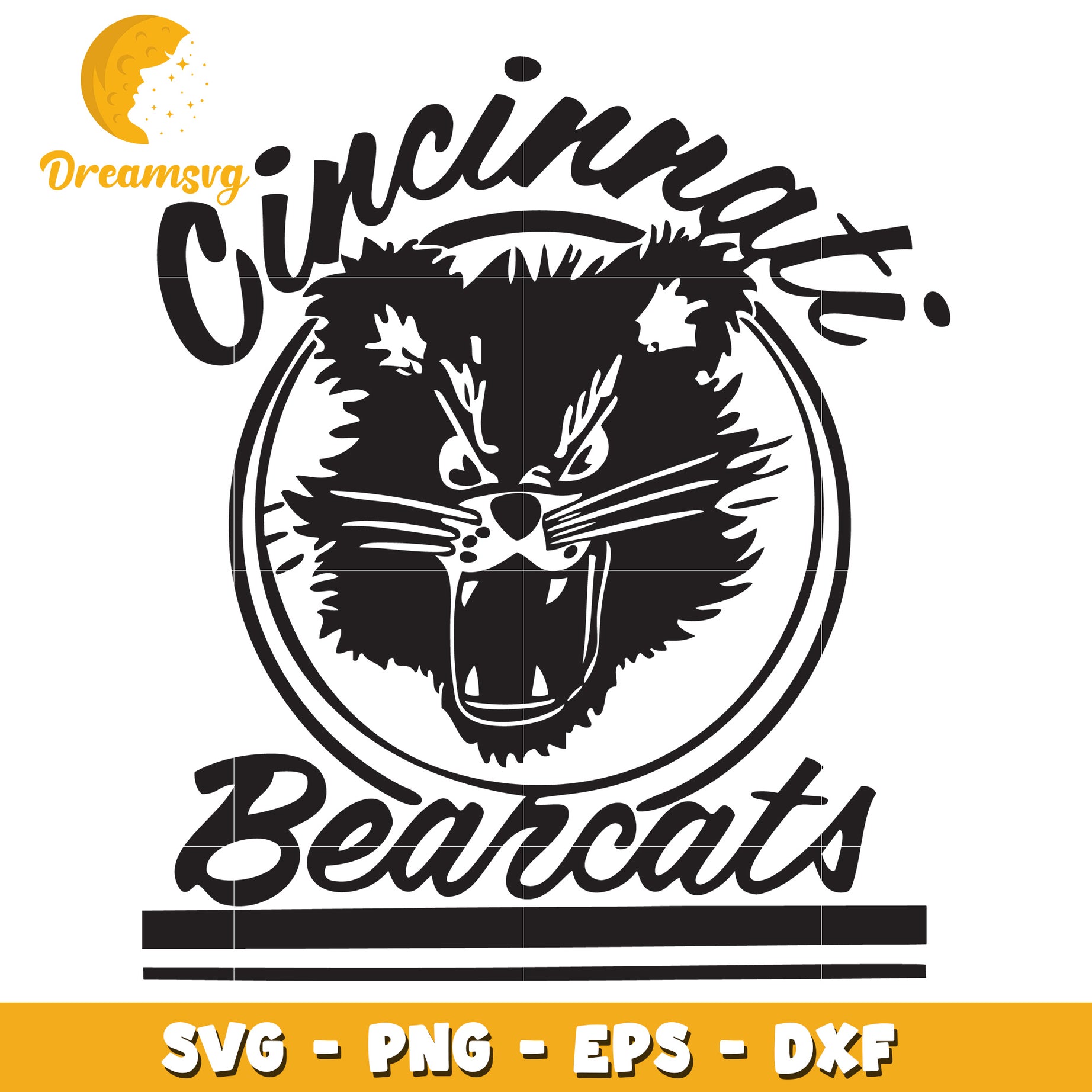 Cincinnati Bearcats SVG PNG EPS DXF