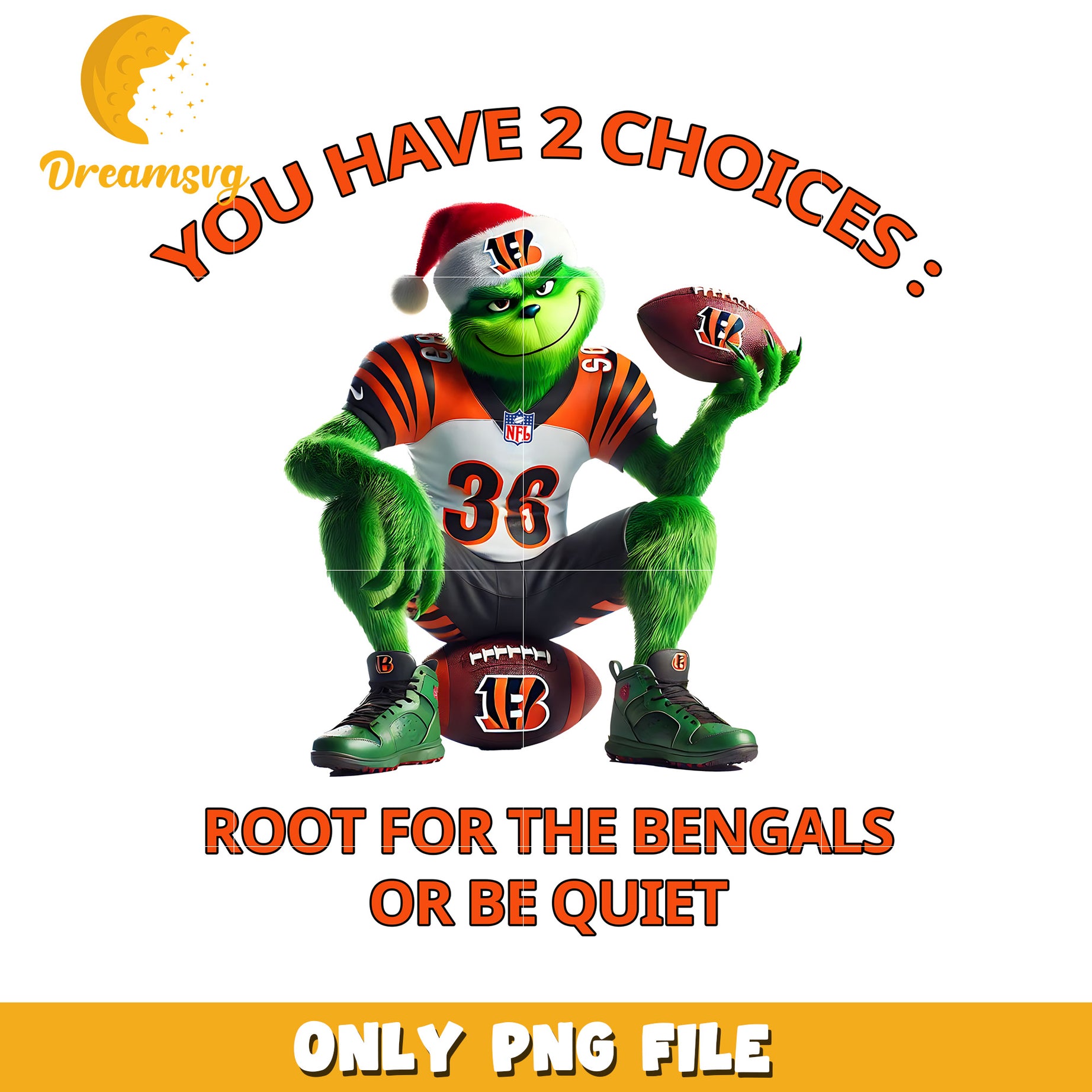 Cincinnati bengals grinch png, nfl power rankings png, nfl network png