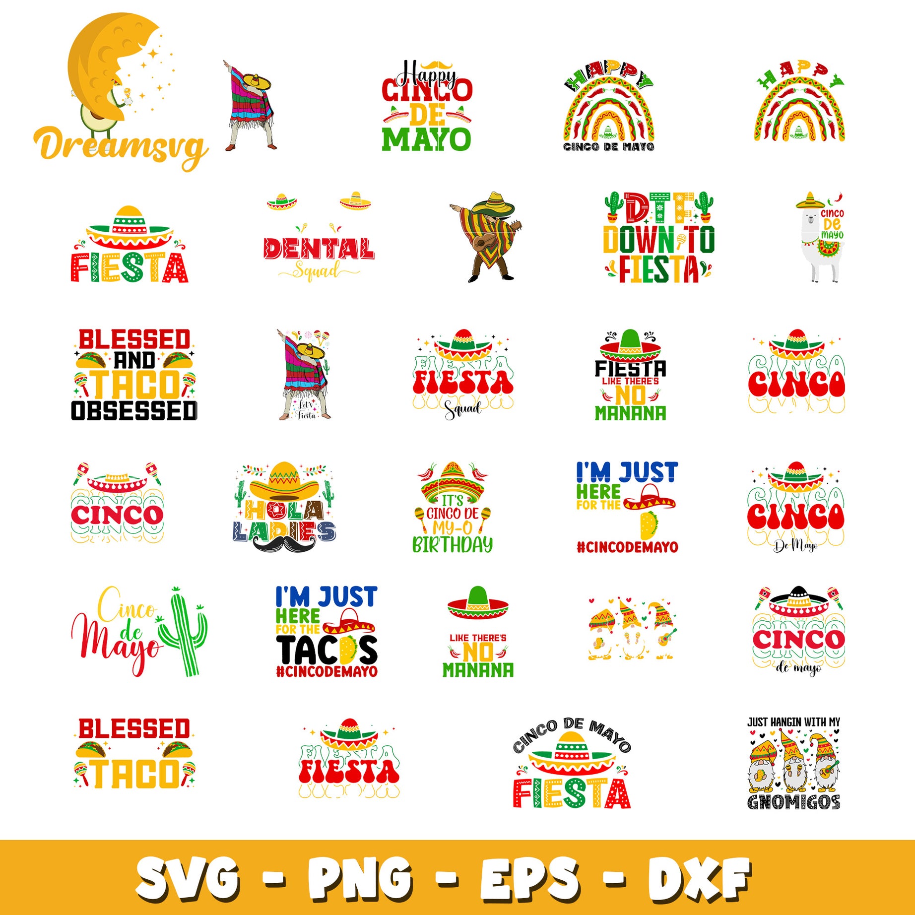 Cinco de mayo logo design svg, cinco de mayo logo​ svg