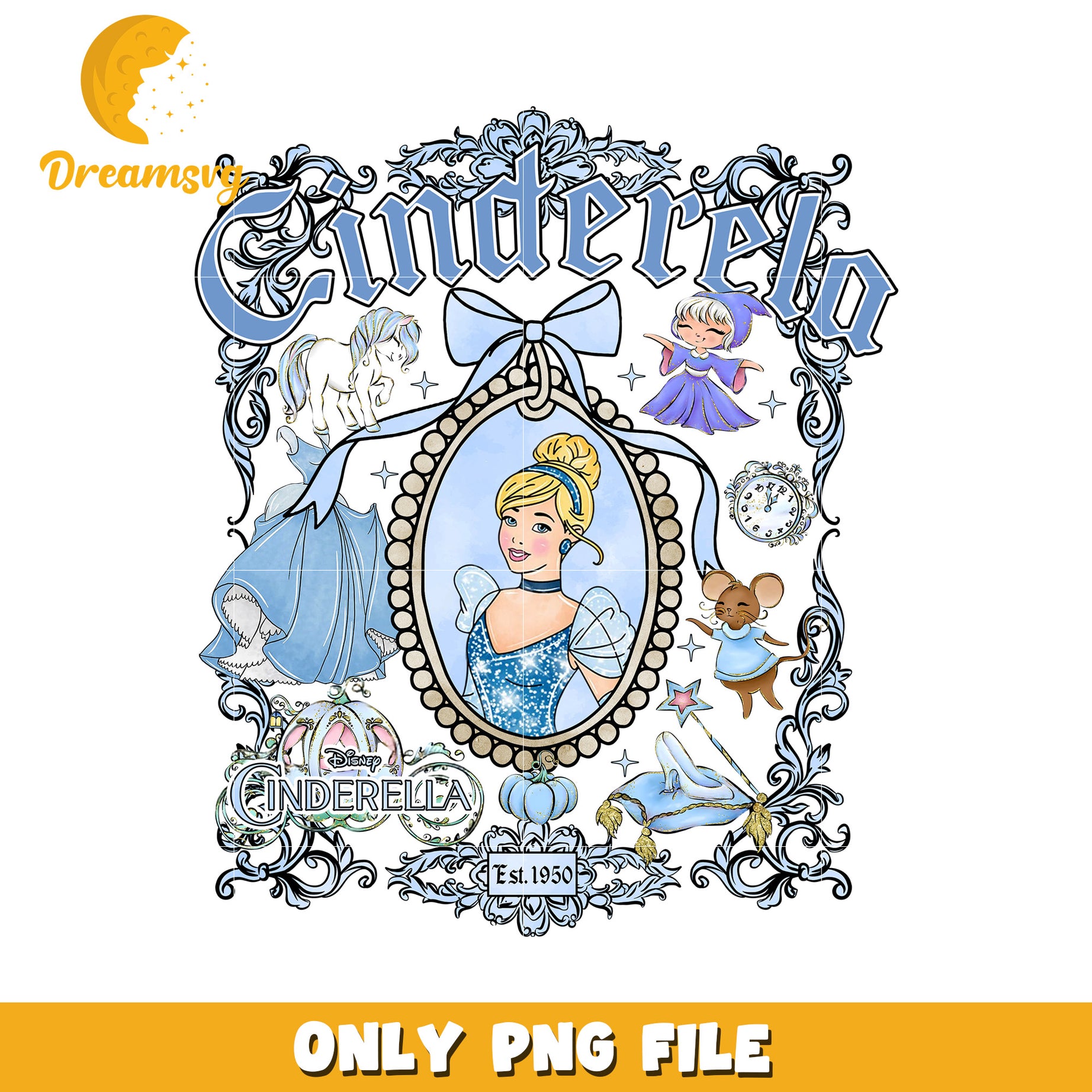 Cinderella movie characters png, disney toys png, disney movie png