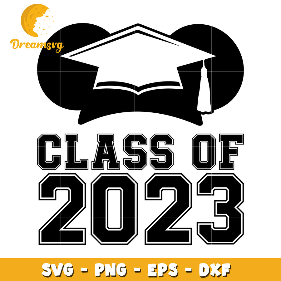 Class of 2023 SVG PNG EPS DXF Cut File