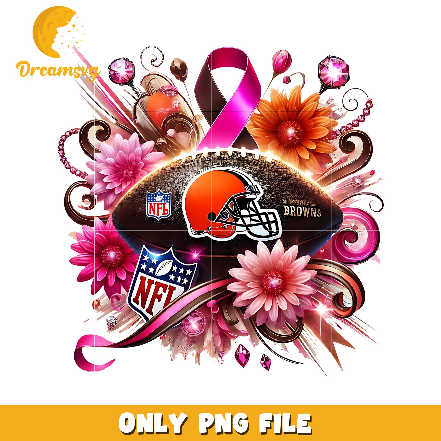 Cleveland browns flowers png, nfl power rankings png, nfl network png