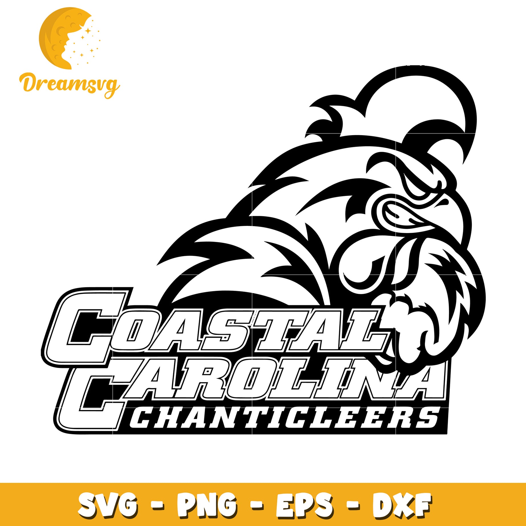 Coastal Carolina Chanticleers SVG PNG EPS DXF