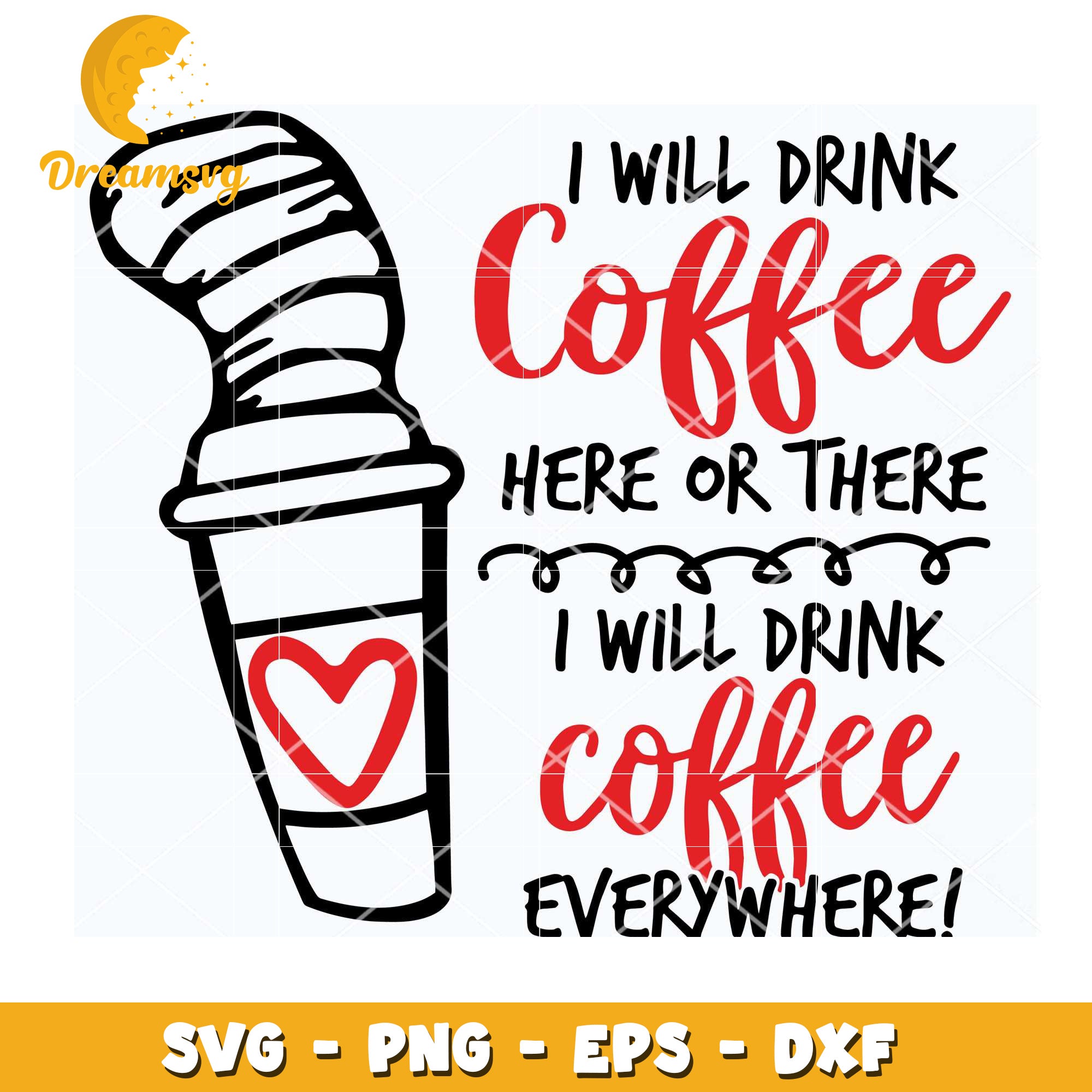 Coffee SVG Instant Download