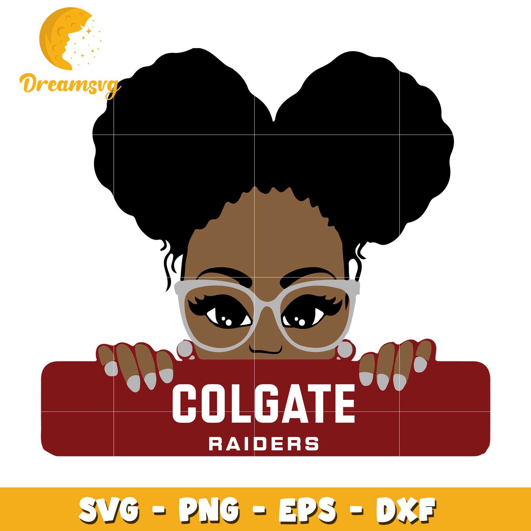 Colgate Raiders SVG PNG EPS DXF Cut File