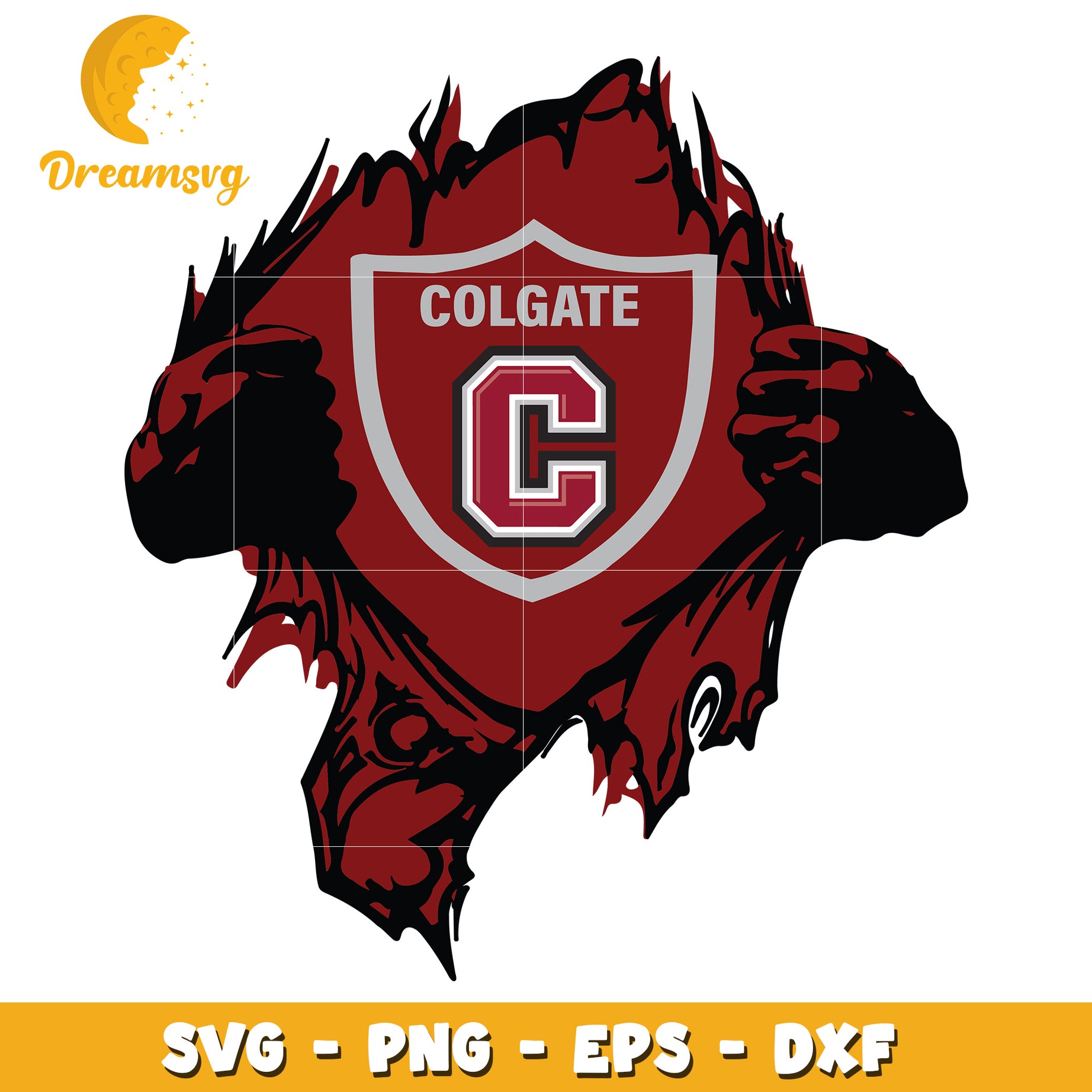 Colgate Raiders SVG PNG EPS DXF Files