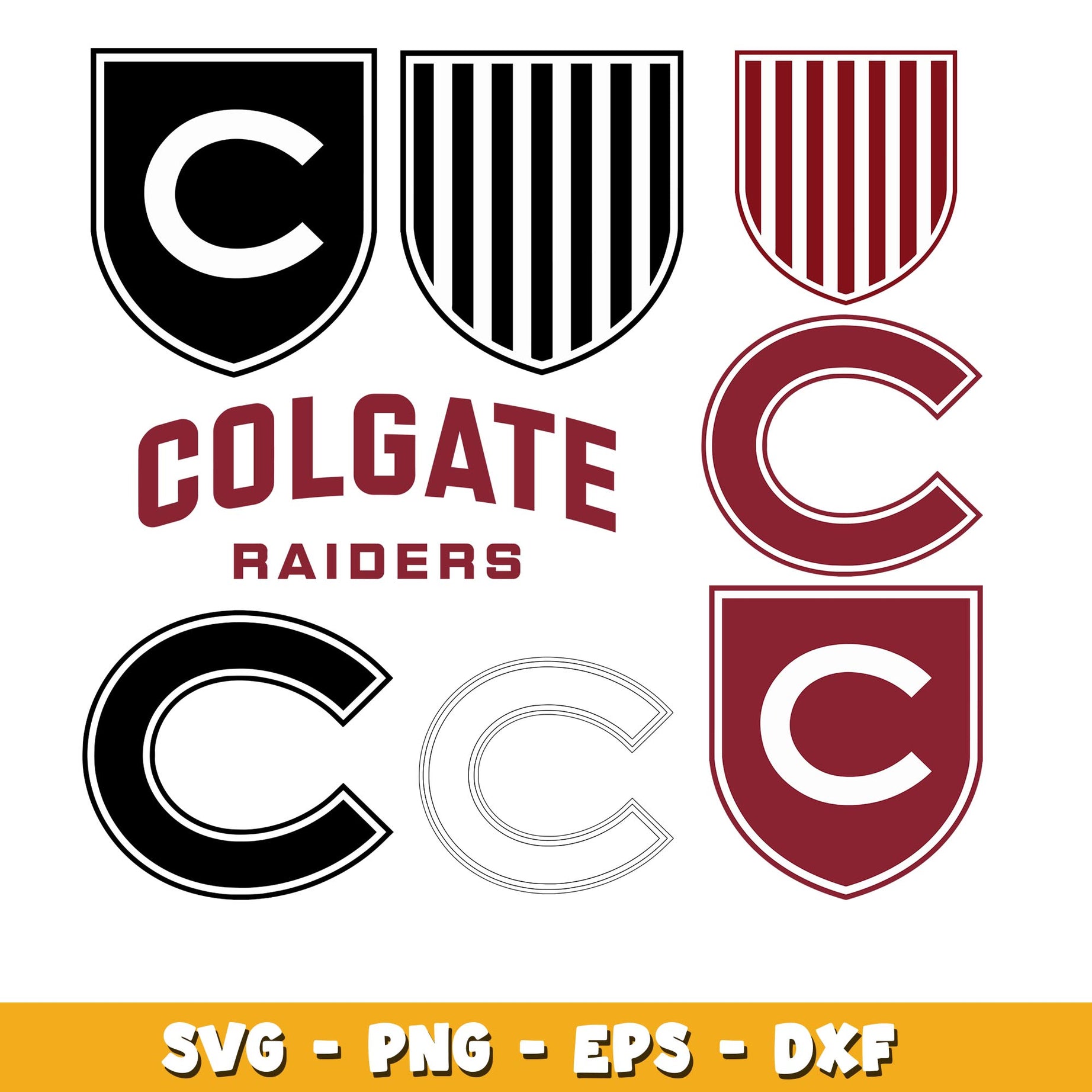 Colgate Raiders Logo Profile For Colgate University