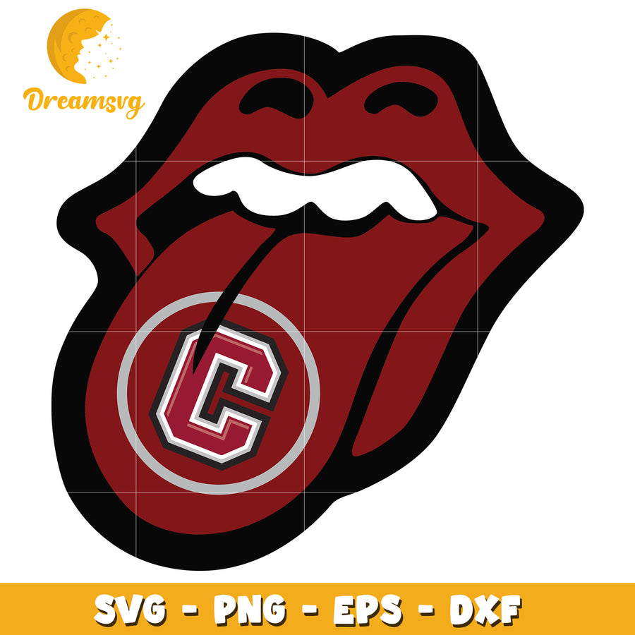 College Lips SVG Cut File PNG EPS DXF