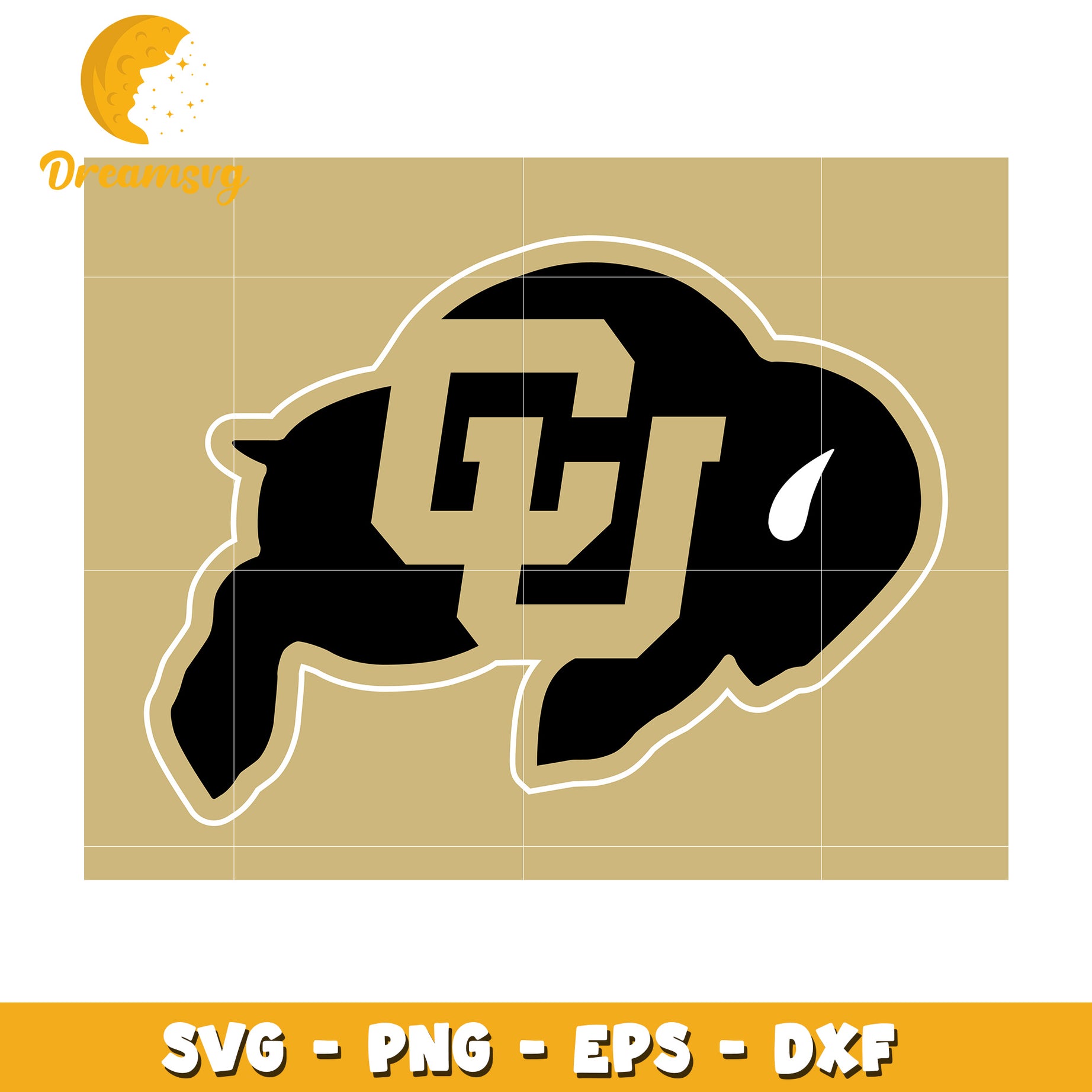 Colorado Buffalo SVG Cut File