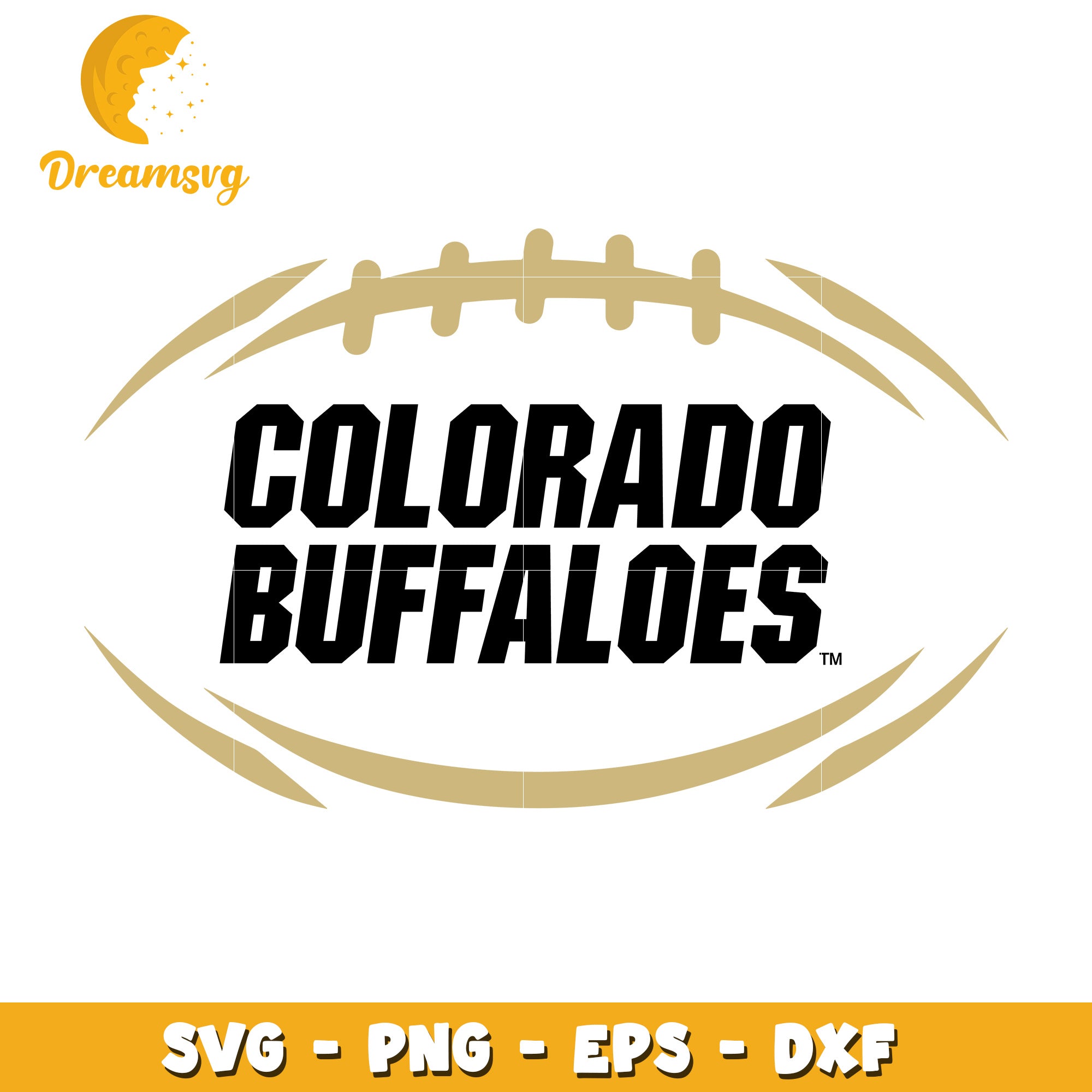 Colorado Buffaloes Football SVG