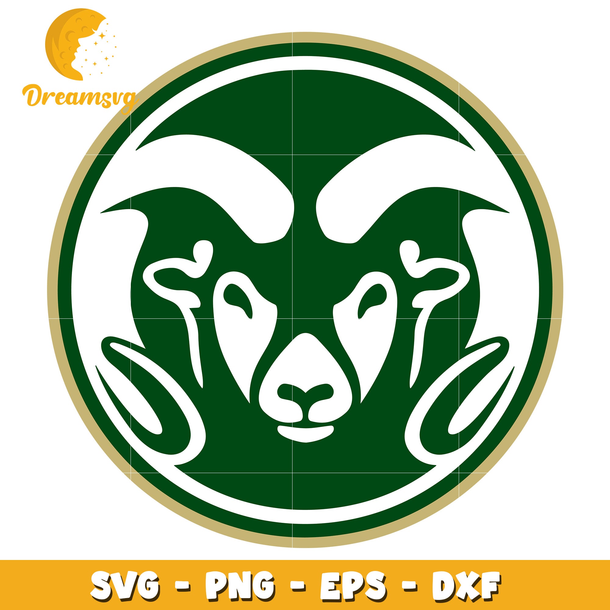 Colorado State Rams SVG PNG EPS DXF