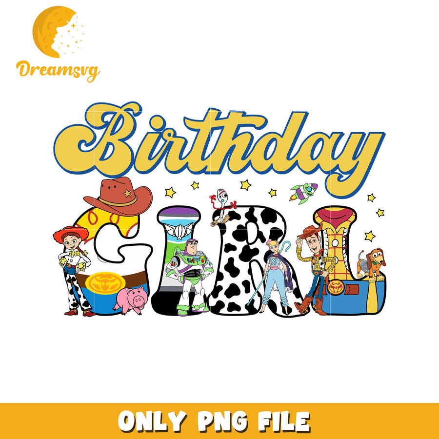 Colorful Birthday PNG Design for Kids Party Fun