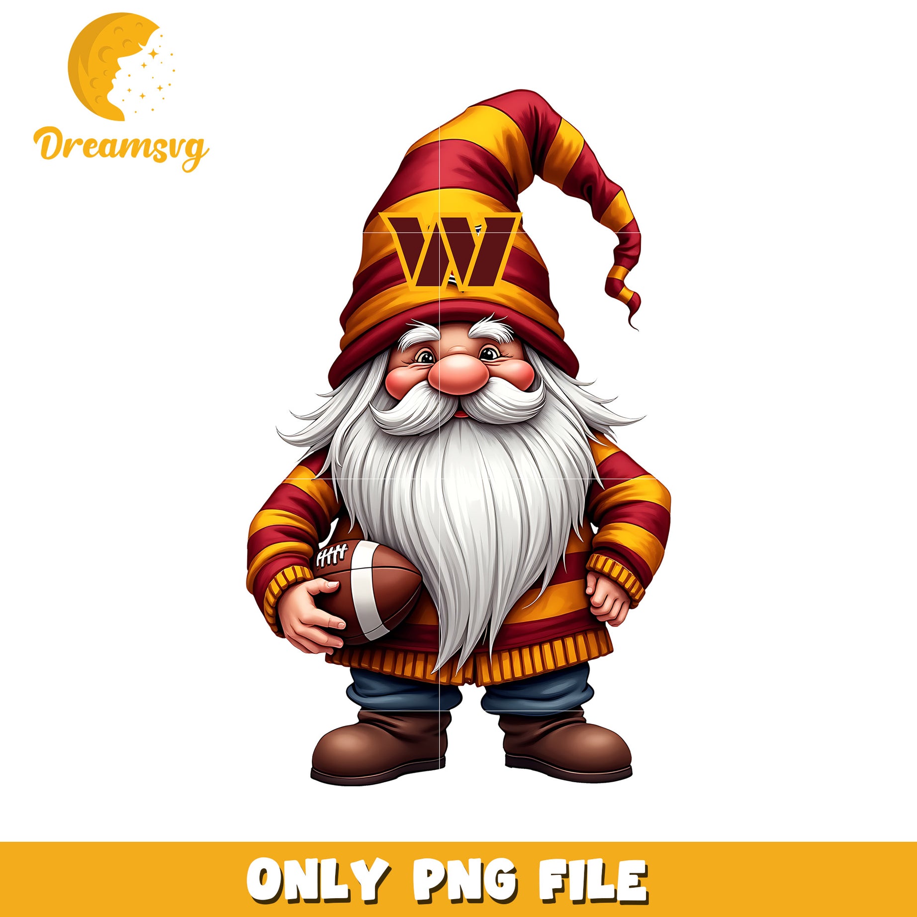 Commanders gnome png, nfl games today png, american rugby png
