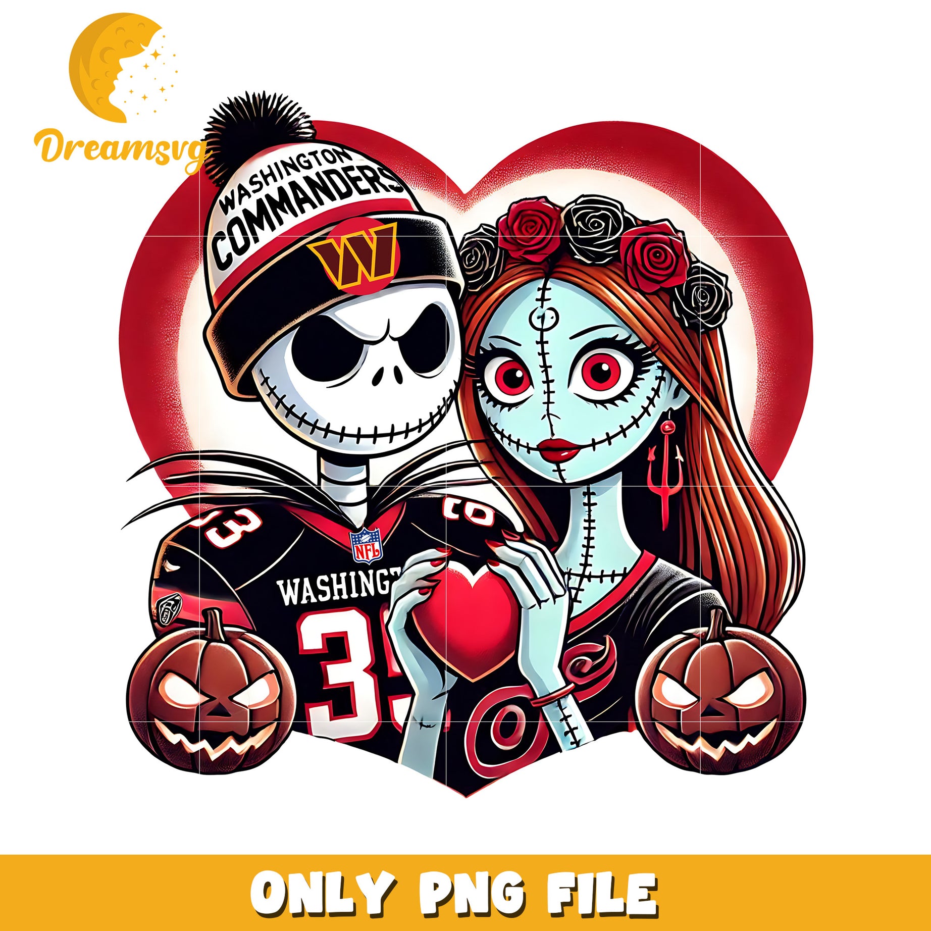 Commanders jack and sally png, nfl power rankings​l png, american sports png