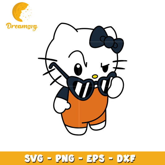 Cool Cat SVG Design