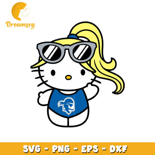 Cool Kitty in Sunglasses SVG Design for Fun Crafts