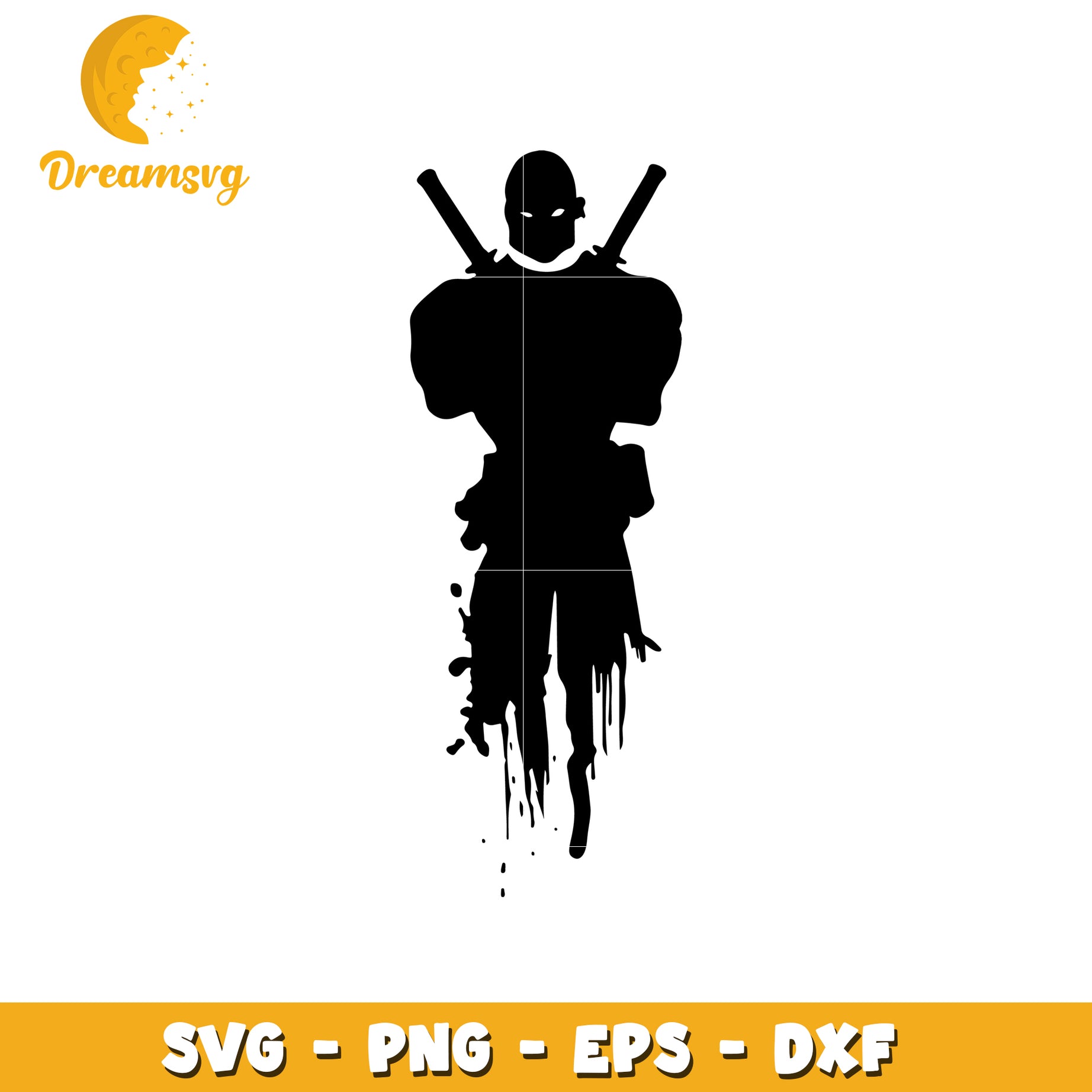 Cool Ninja SVG Graphic for Creative Projects and Decorations
