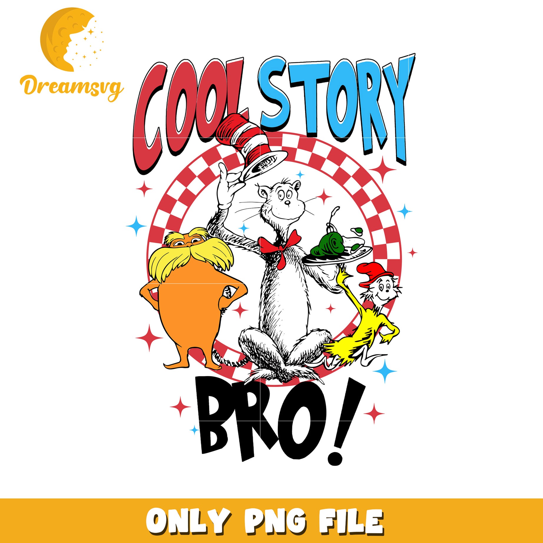 Cool story bro png, dr seuss character png, cartoon png