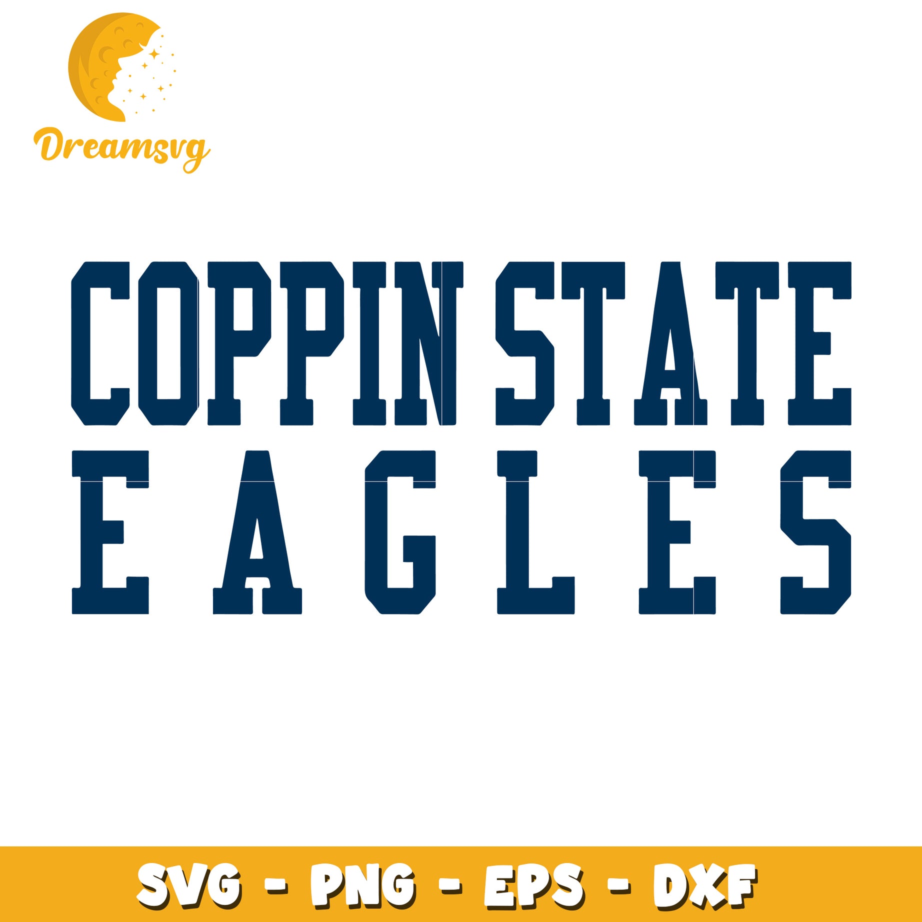 Coppin State Eagles SVG Design for Sports and Crafts Projects