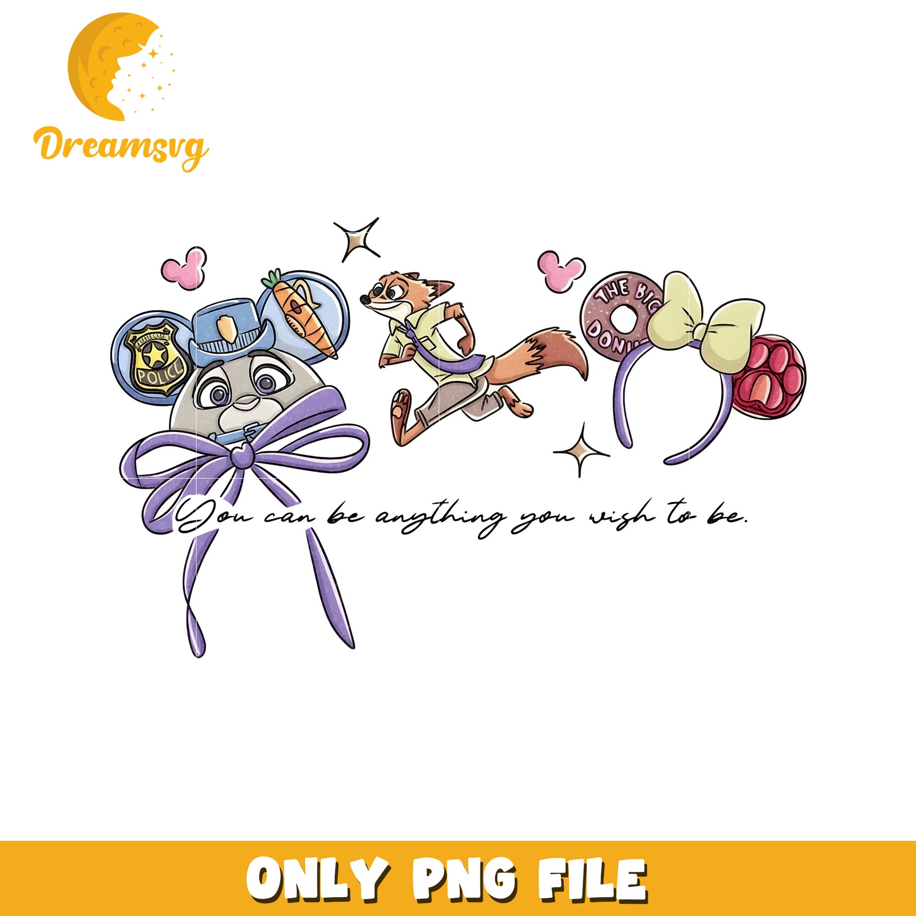 Coquette Bow Disney Zootopia png, disney couple png, zootopia movie png