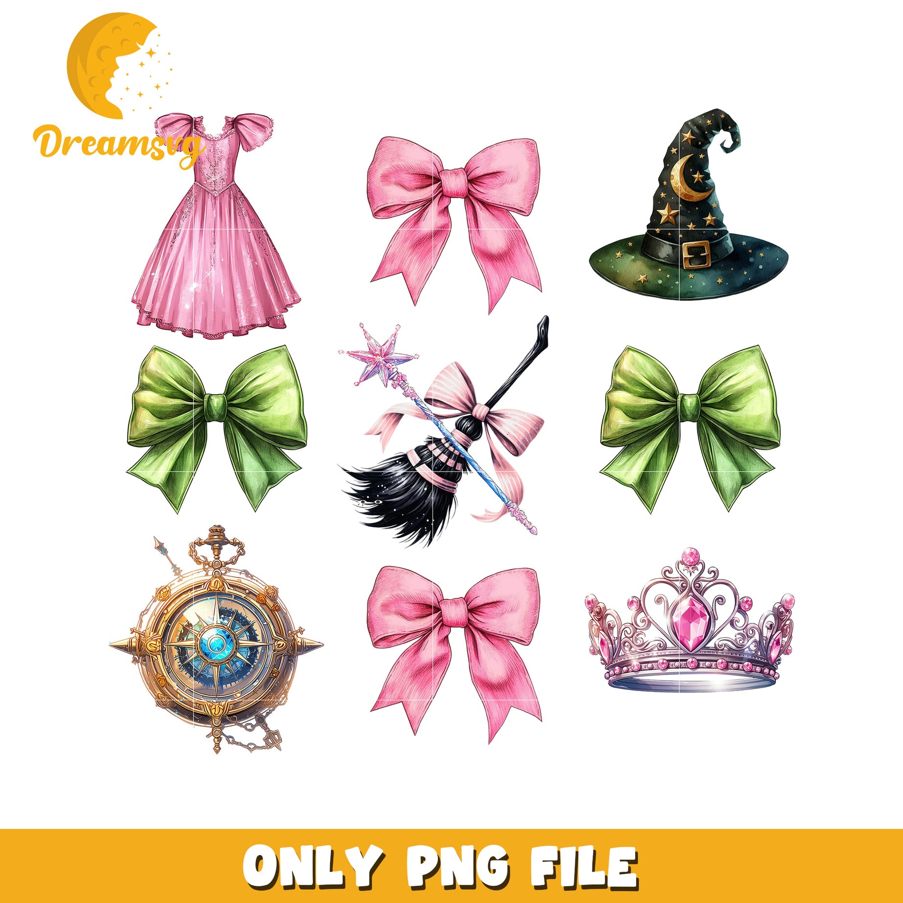 Coquette Bow Wicked Movie png, wicked vibes png, wictchcore png