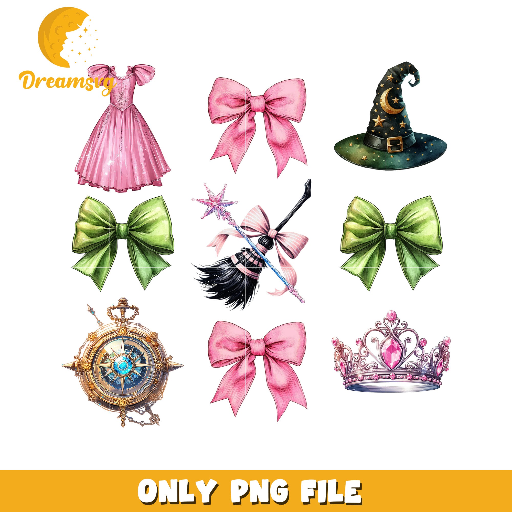 Coquette Bow Wicked Movie png, wicked vibes png, wictchcore png