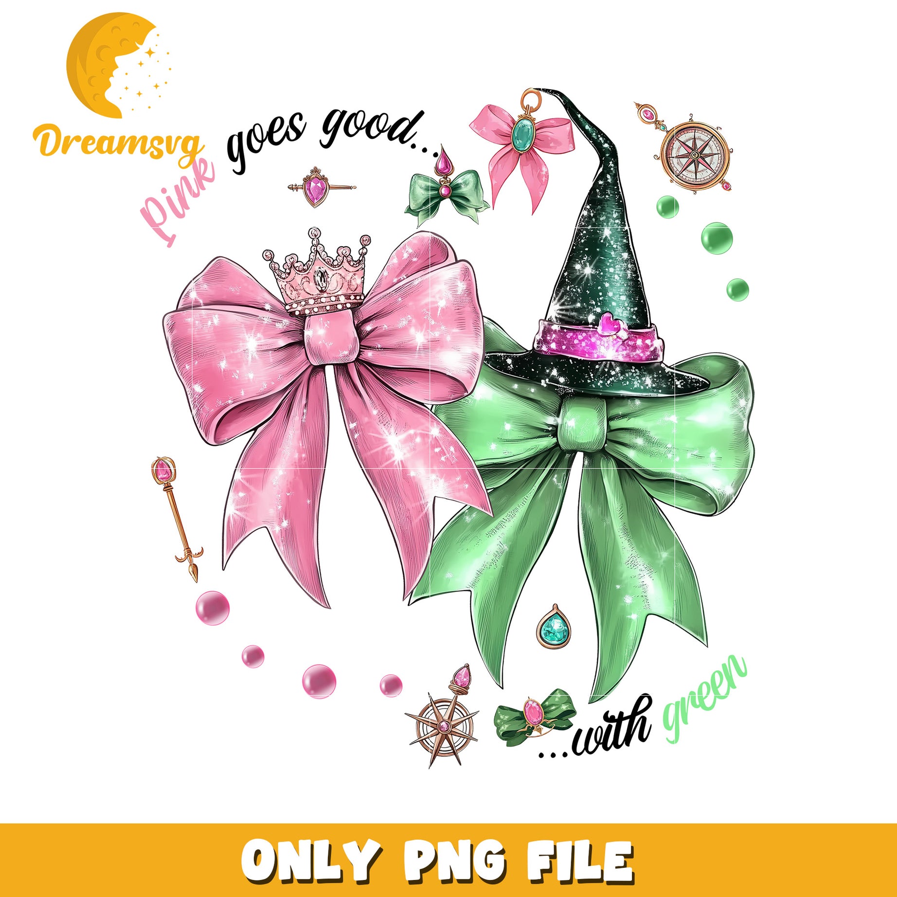 Coquette Bow Wicked png, wicked glam png, glinda aesthetic png