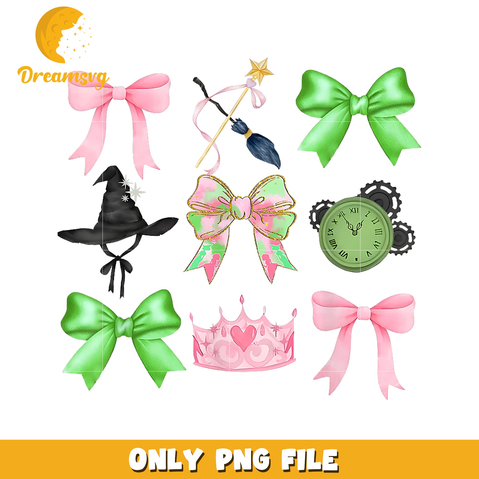 Coquette Wicked Oz png, wicked witches png, glinda pinkcore png