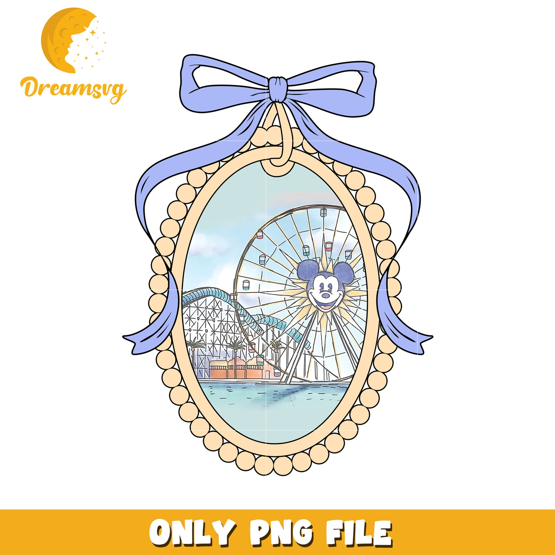 Coquette bow disney castle design png, girly disney castle design png, pastel princess png