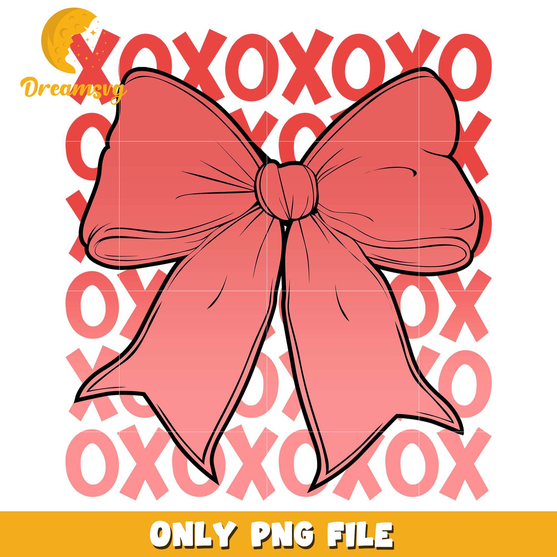 Coquette bow xoxo valentine png, Coquette bow png, xoxo png