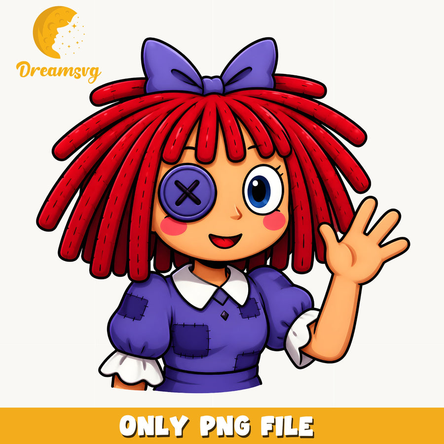 Coraline Button Eye Doll PNG, Horror Cute Art, Fan PNG
