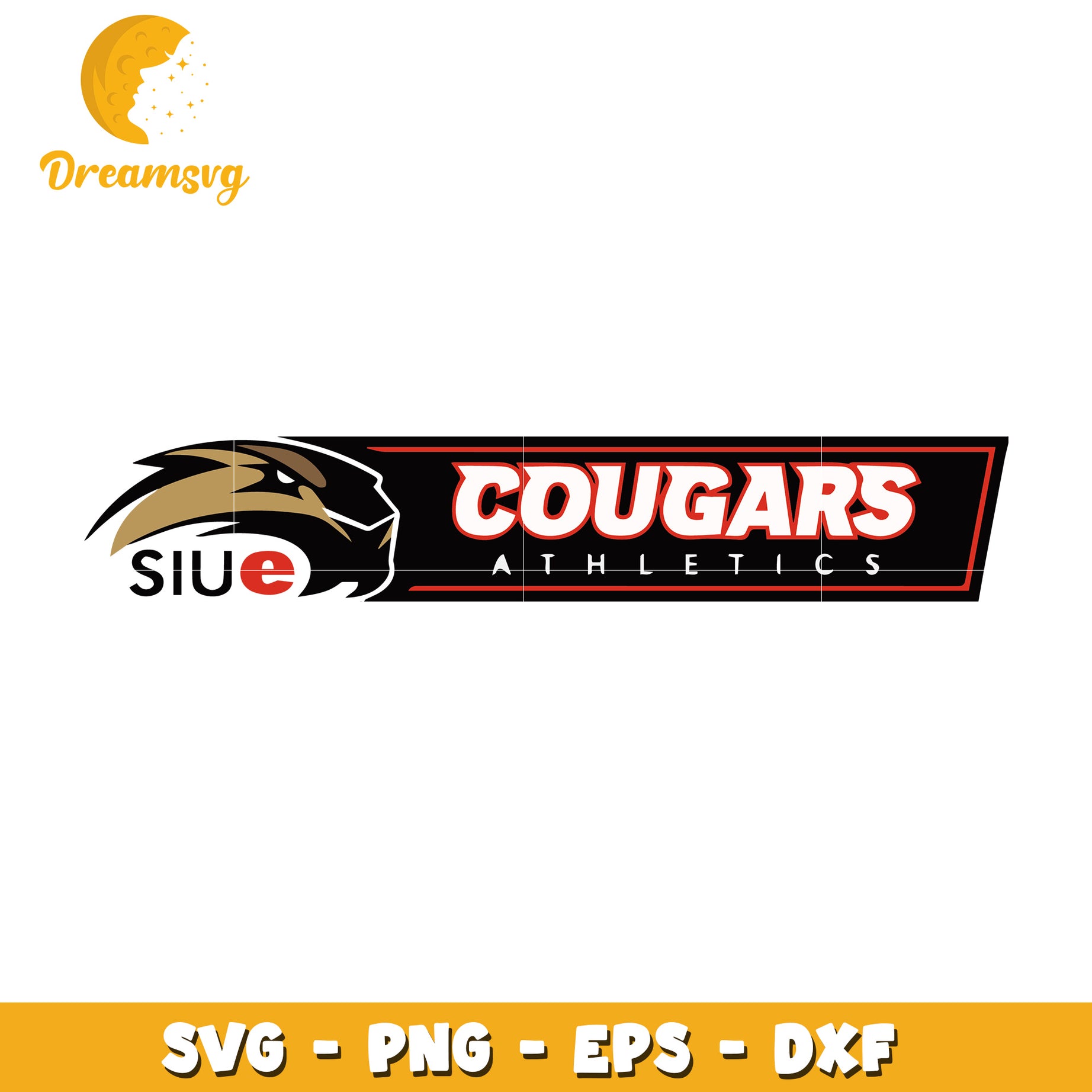 Cougars Athletics SVG Design for Custom Merchandise and Crafts