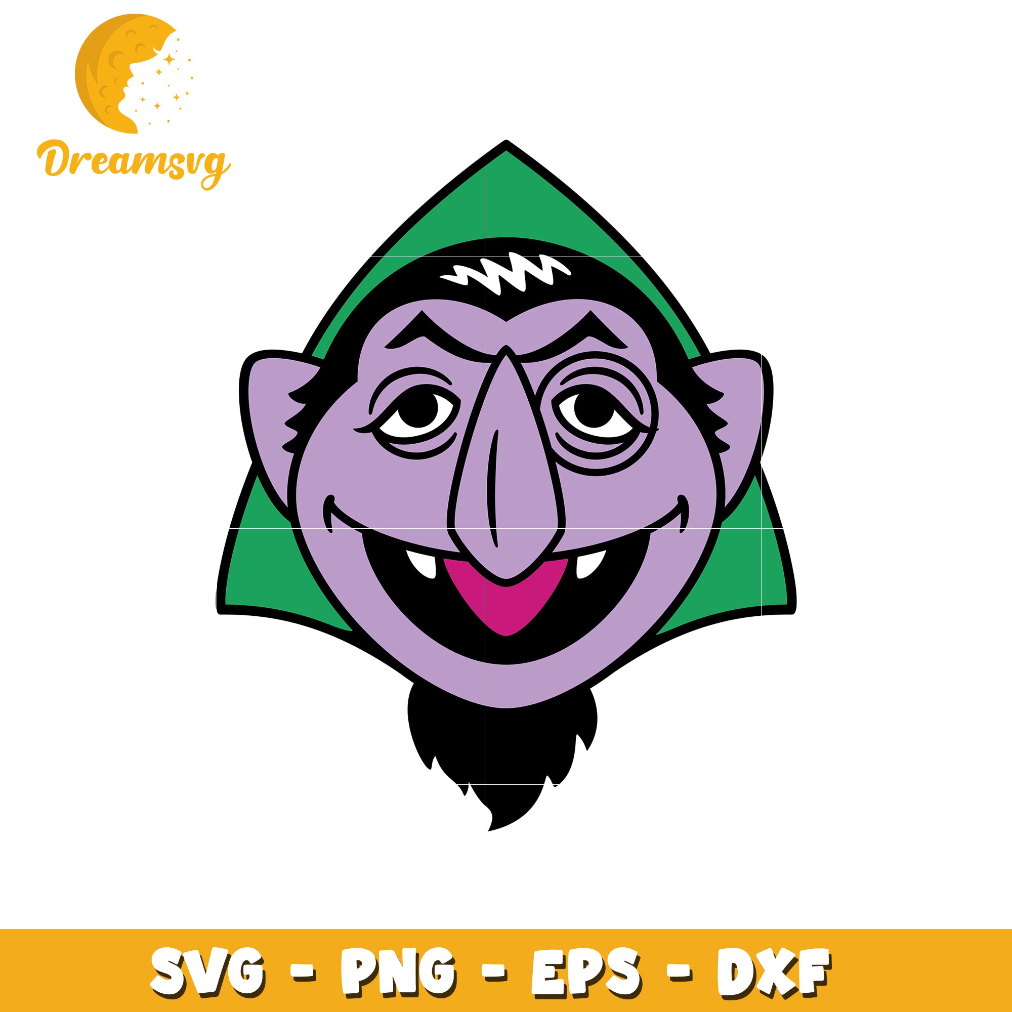 Count von Count SVG Cut File