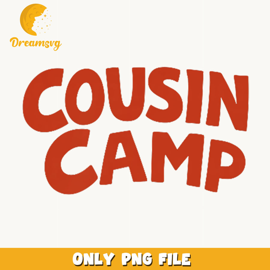 Cousin Camp PNG, Family Reunion Summer Camp, Kids PNG