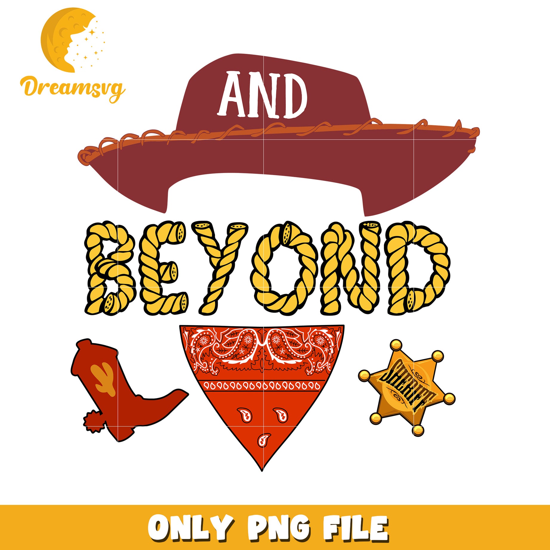 Cowboy Beyond PNG Design