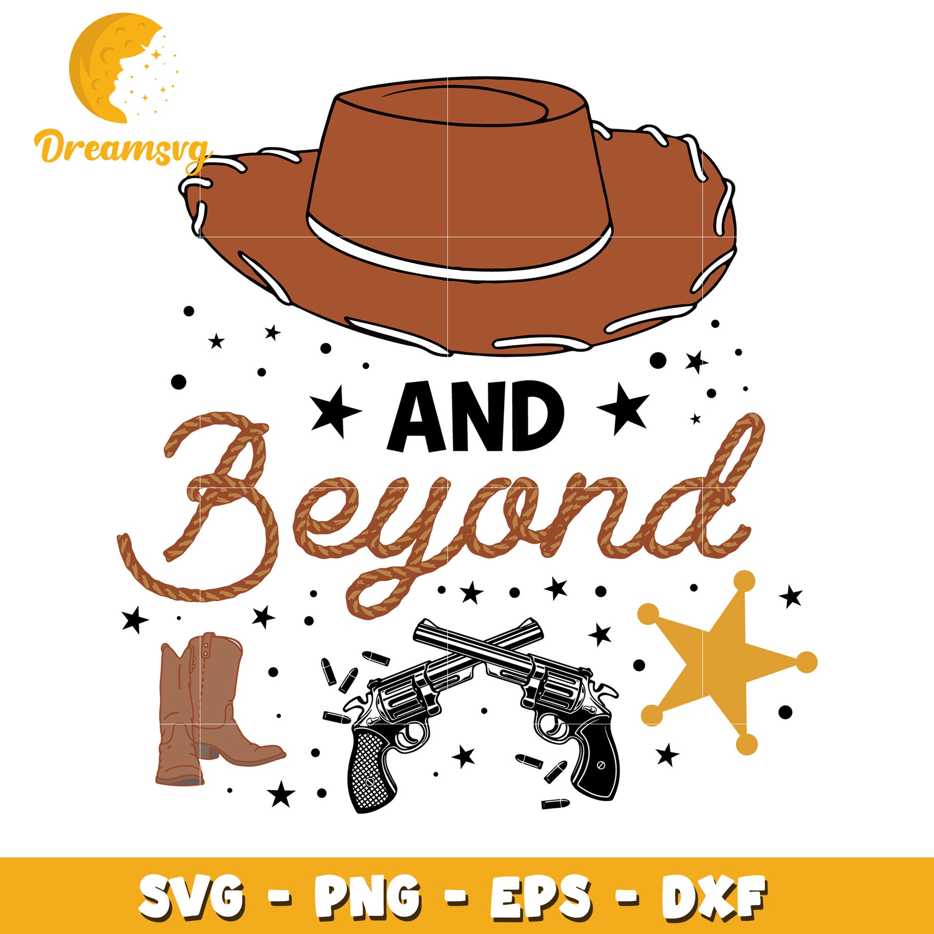 Cowboy Hat SVG And Beyond Design