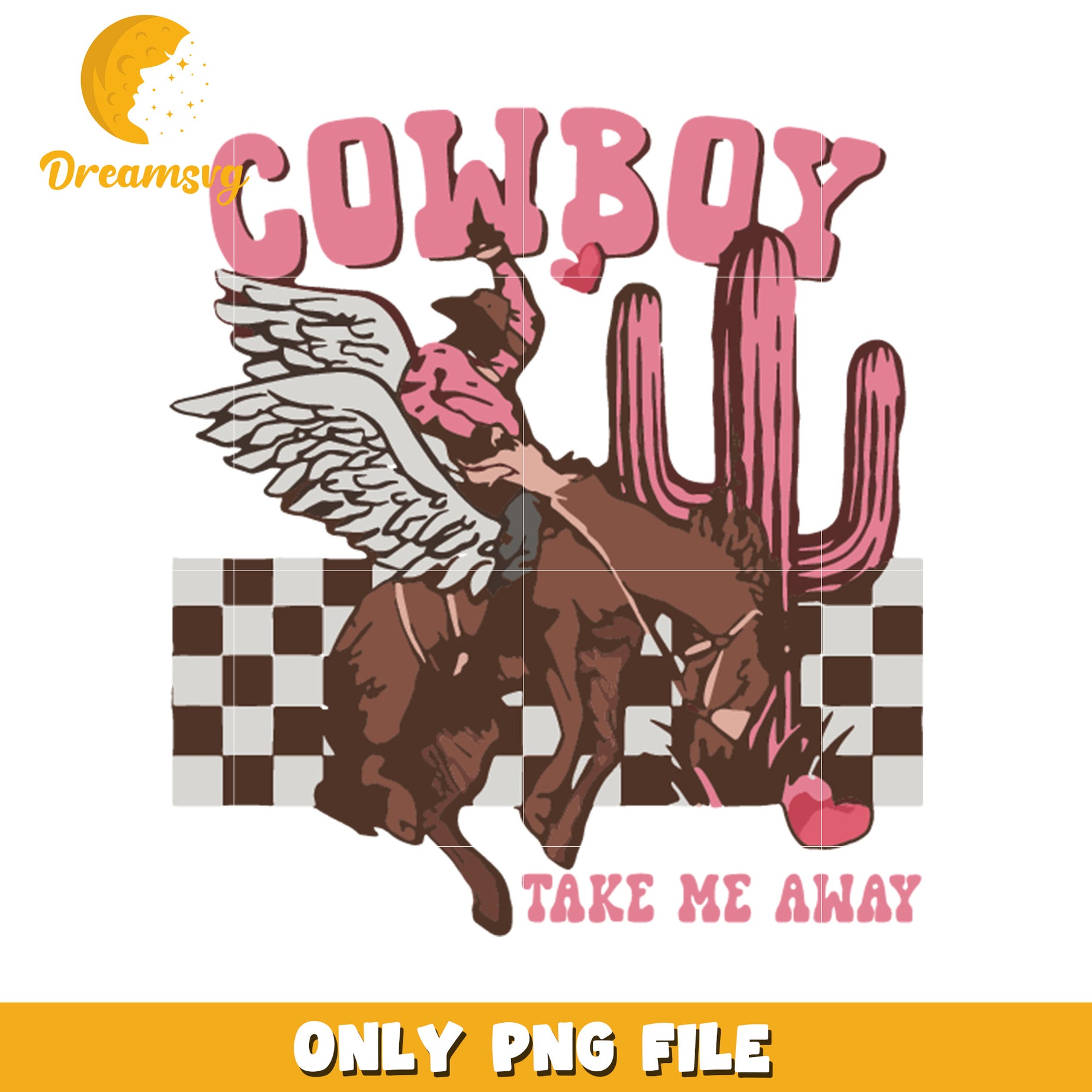 Cowboy Take Me Away PNG