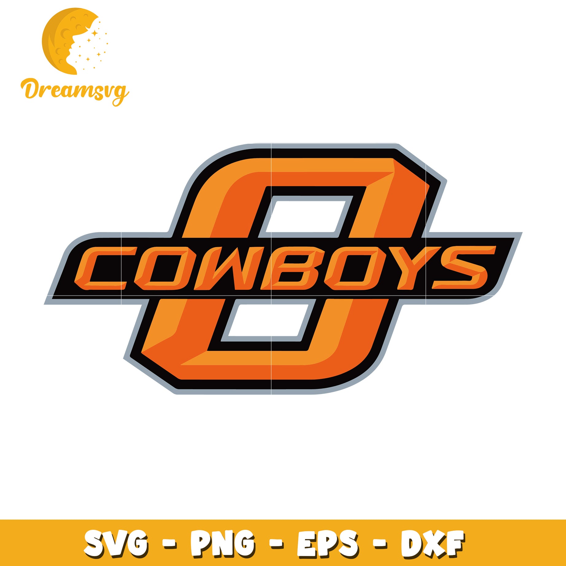 Cowboys Number 0 SVG PNG EPS DXF