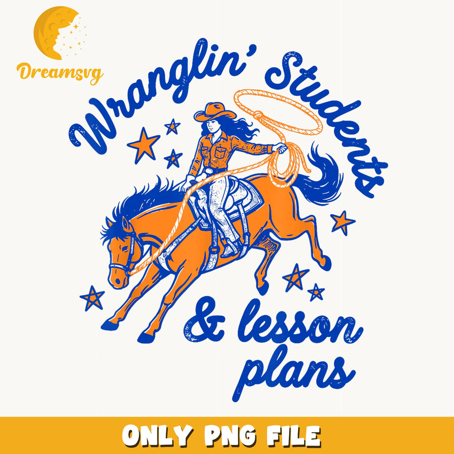 Cowgirl Lesson Plans PNG, Wild West Theme, Education