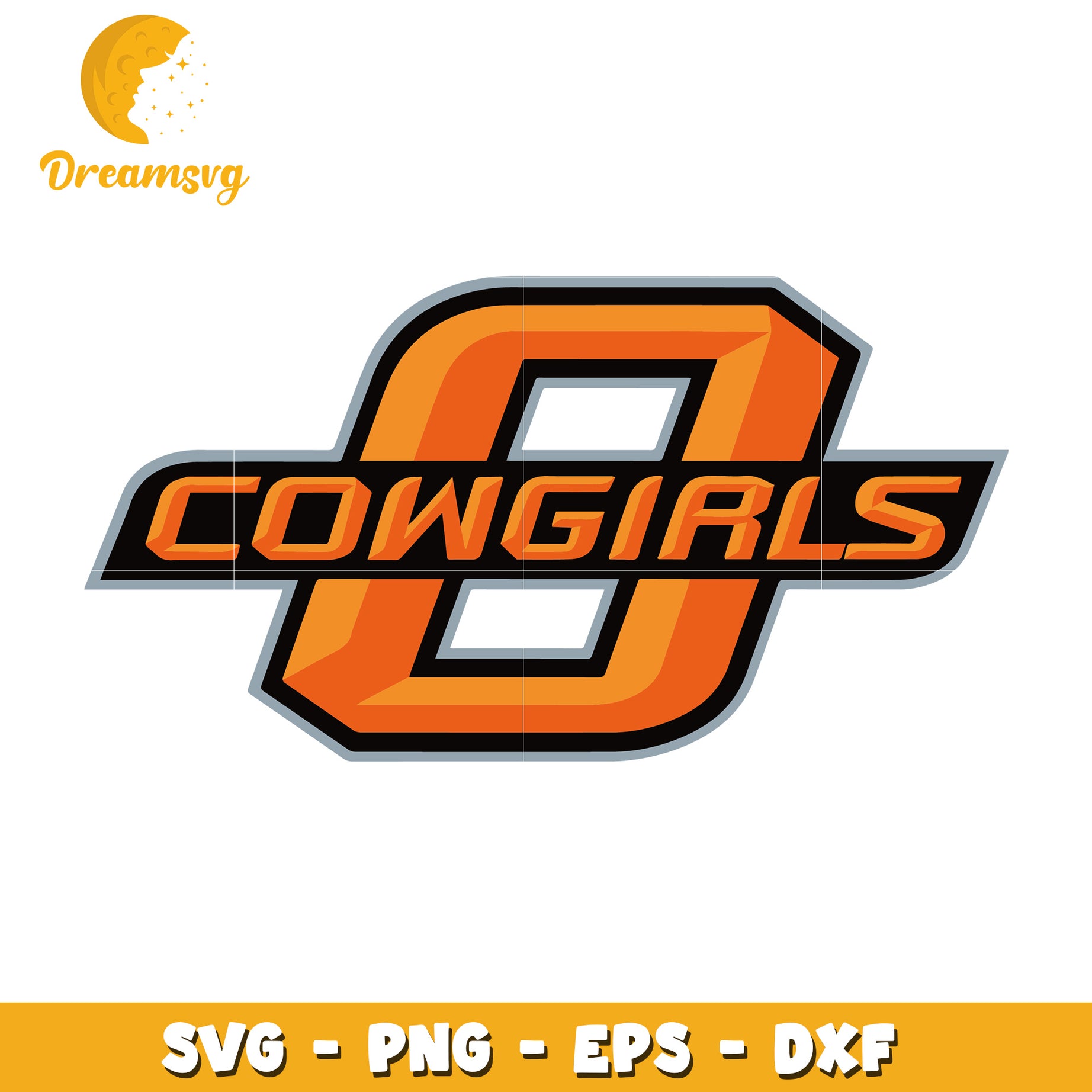 Cowgirls SVG Design Number 0 PNG EPS DXF