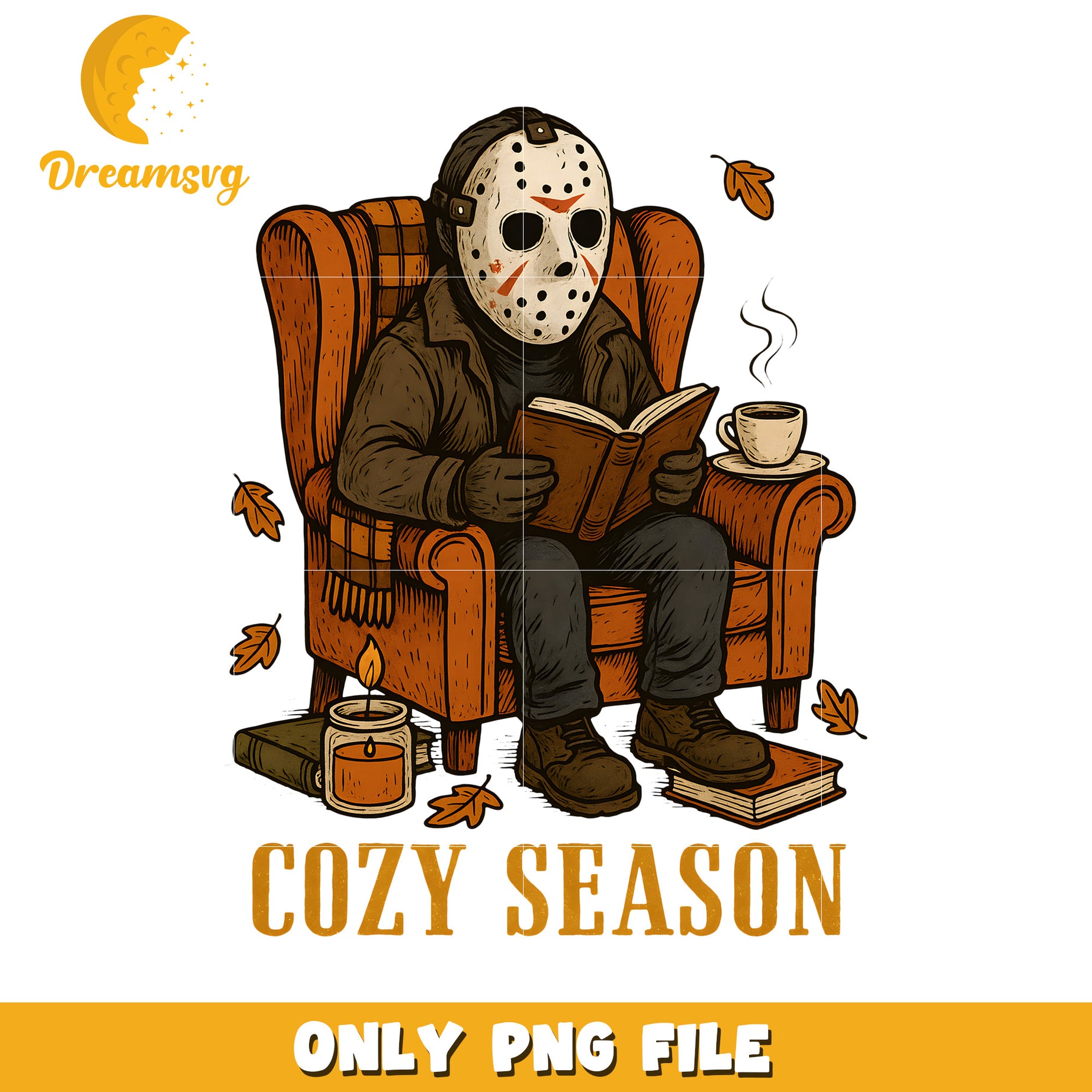 Cozy season png, halloween times png, spirit halloween png