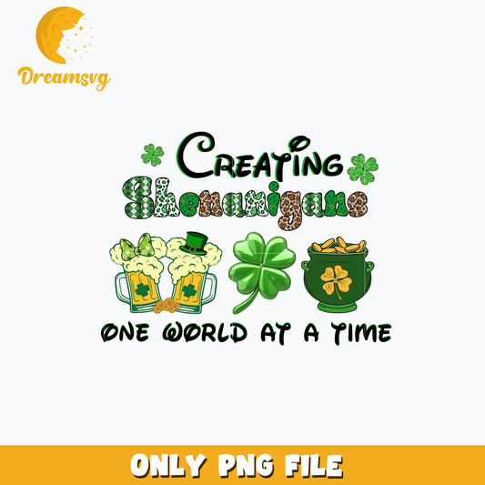 Creating shenanigans patrick's day png