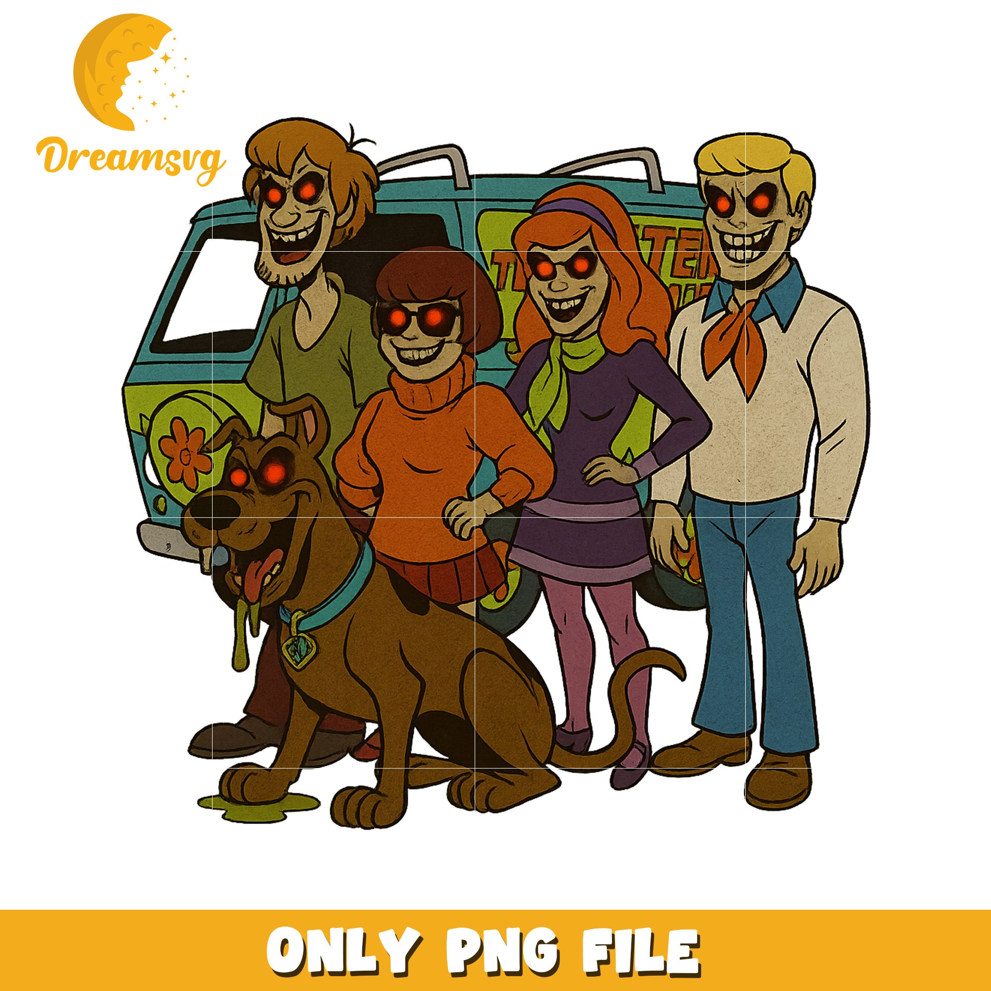 Creepy scooby doo characters png, halloween quotes png, halloween toys png