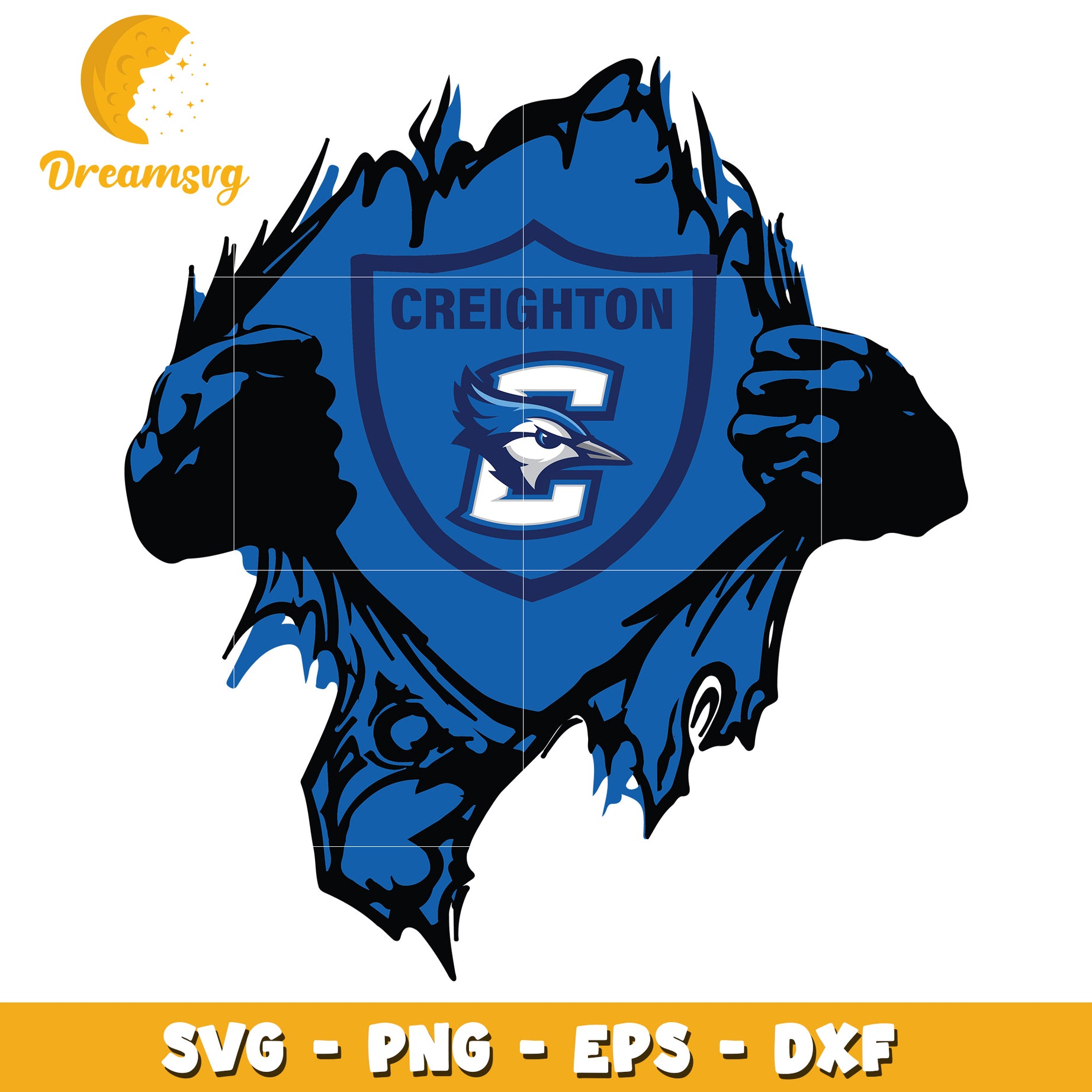 Creighton Blue Jays SVG Cut File