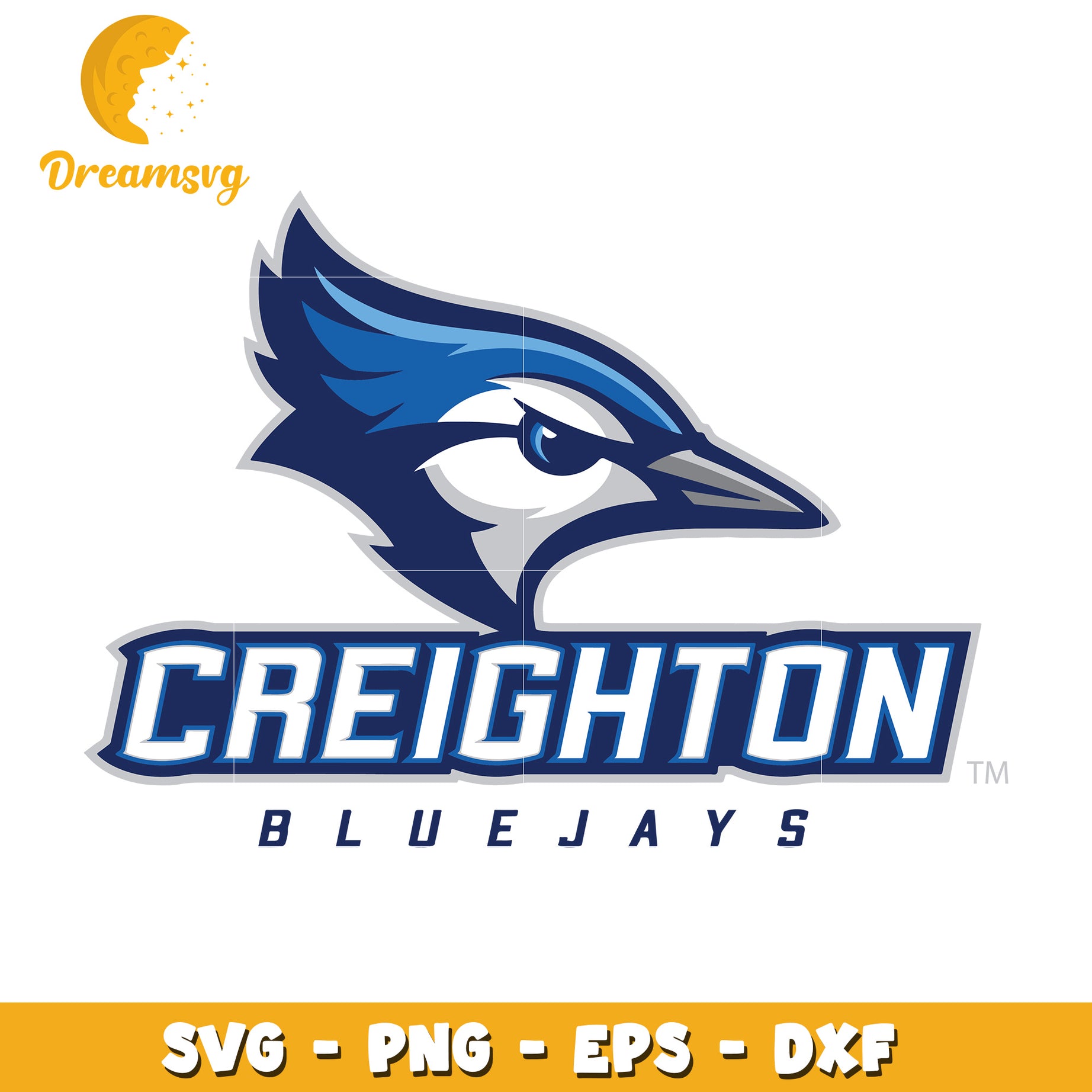 Creighton Blue Jays SVG PNG EPS DXF