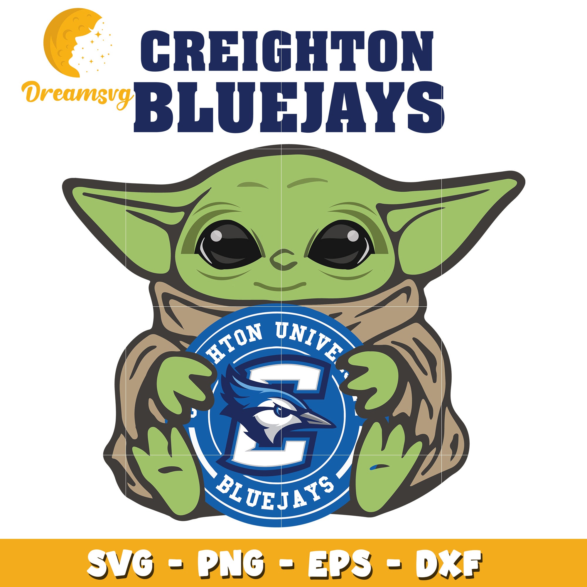 Creighton Bluejays SVG PNG EPS DXF