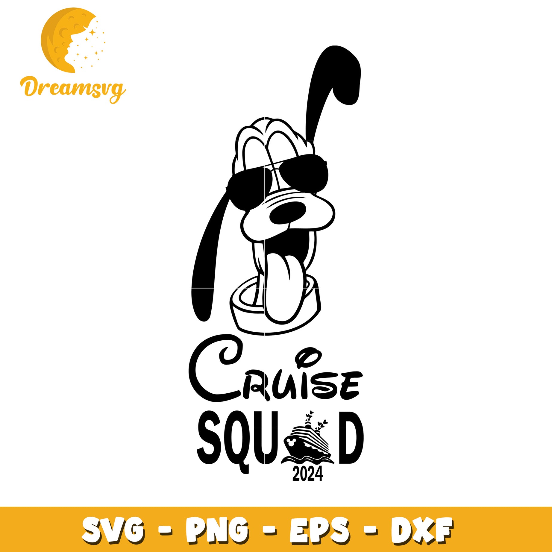 Cruise Squad 2024 SVG PNG EPS DXF