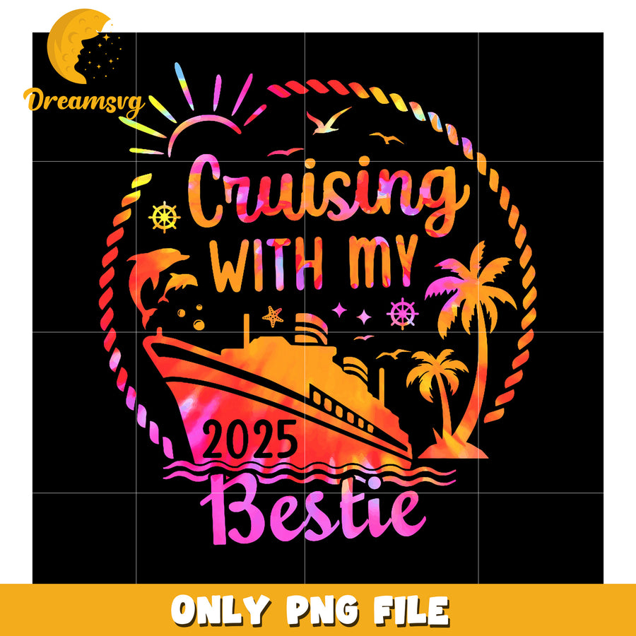 Cruising with My Bestie 2025 PNG
